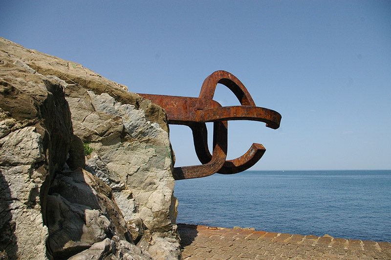  la obra de Chillida
