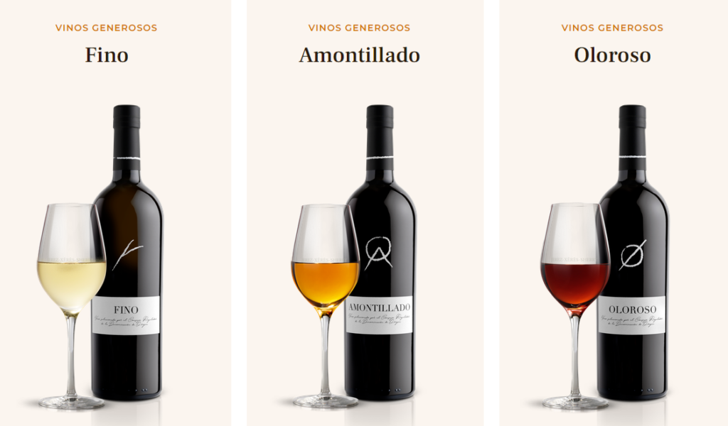 vino generosos